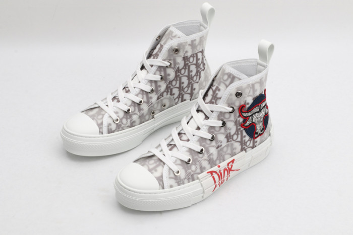 DR B23 OBLIQUE HIGH TOP SNEAKER