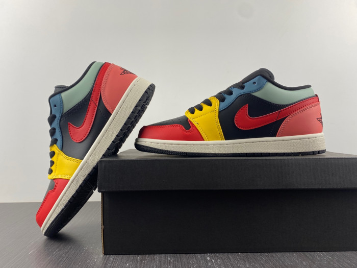 AIR JORDAN 1 LOW “BLACK MULTI” DN3739-060