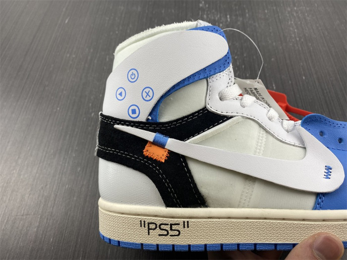 OW Air Jordan 1 AQ0818-168