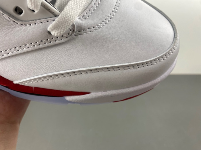 Air Jordan 5 “Fire Red Black Tongue” HQ7978-101