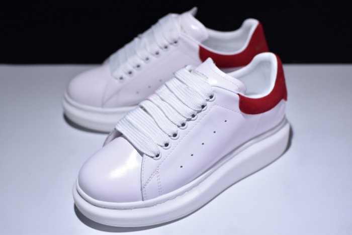 a1exa*der Mcqv*en sole sneakers 462214 whgp7 -red