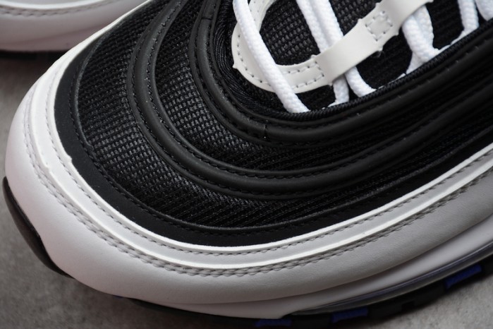 NIKE mens Air Max 97 White/Black-Persin Violet 921522-102
