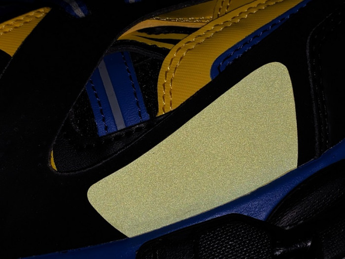 BL SNEAKER TESS.S.GOMMA BLACK FLUORESCENT YELLOW BLUE 542023 W1GB8 3443