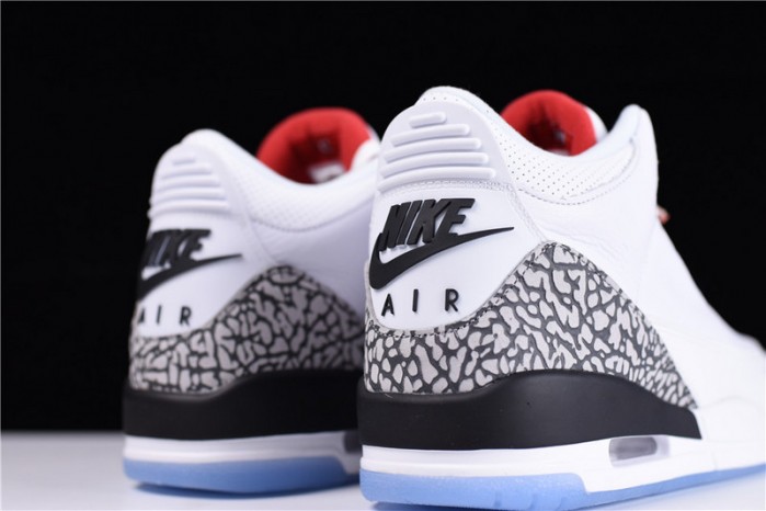 AIR JORDAN 3 RETRO NRG "FREE THROW LINE" white mens 923096-101