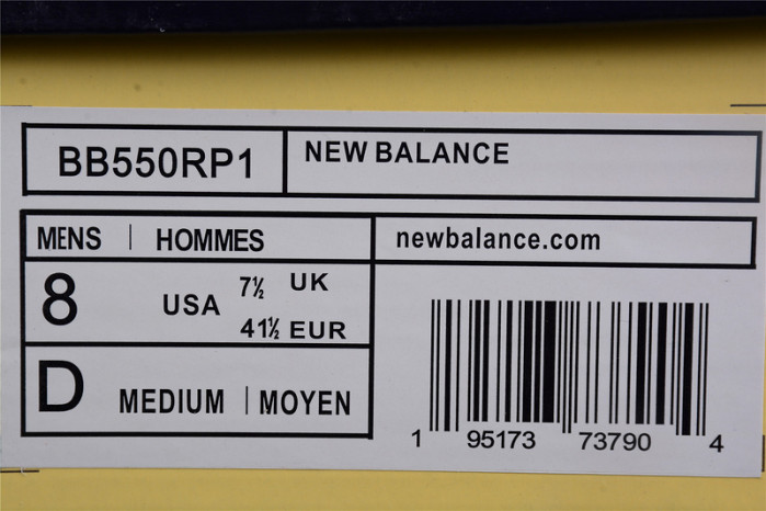 new Ba1an*e 550 white black bb550rp1
