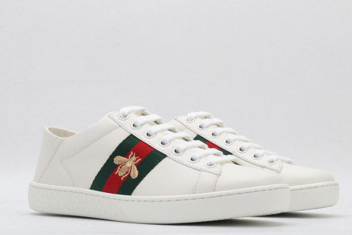GC Ace Embroidered Low-Top Sneaker white with bee