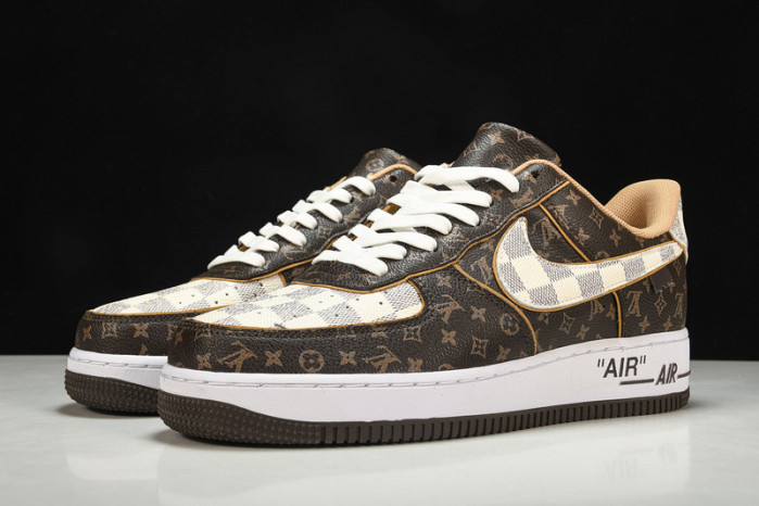 LV X NIKE AIR FORCE MONOGRAM DAMIER AZUR 6A8PYL-002