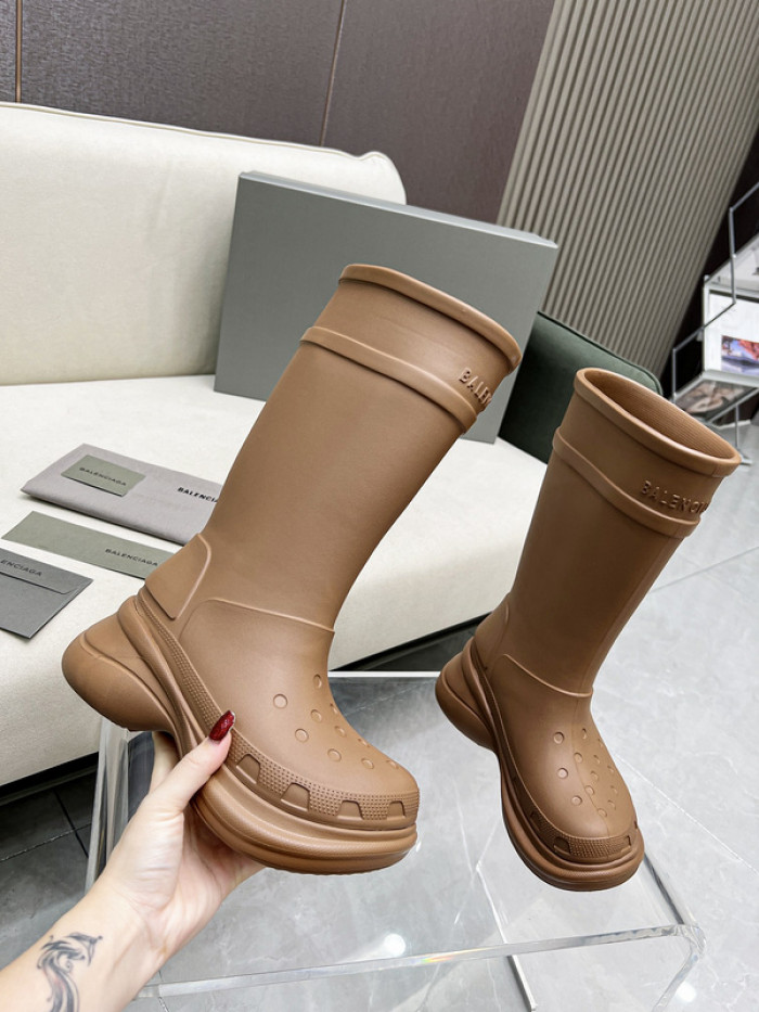 Ba1en*iaga x cr*0*s chunky rubber boots