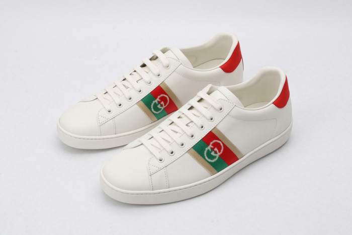 GC ACE EMBROIDERED LOW-TOP SNEAKER WITH GG LOGO